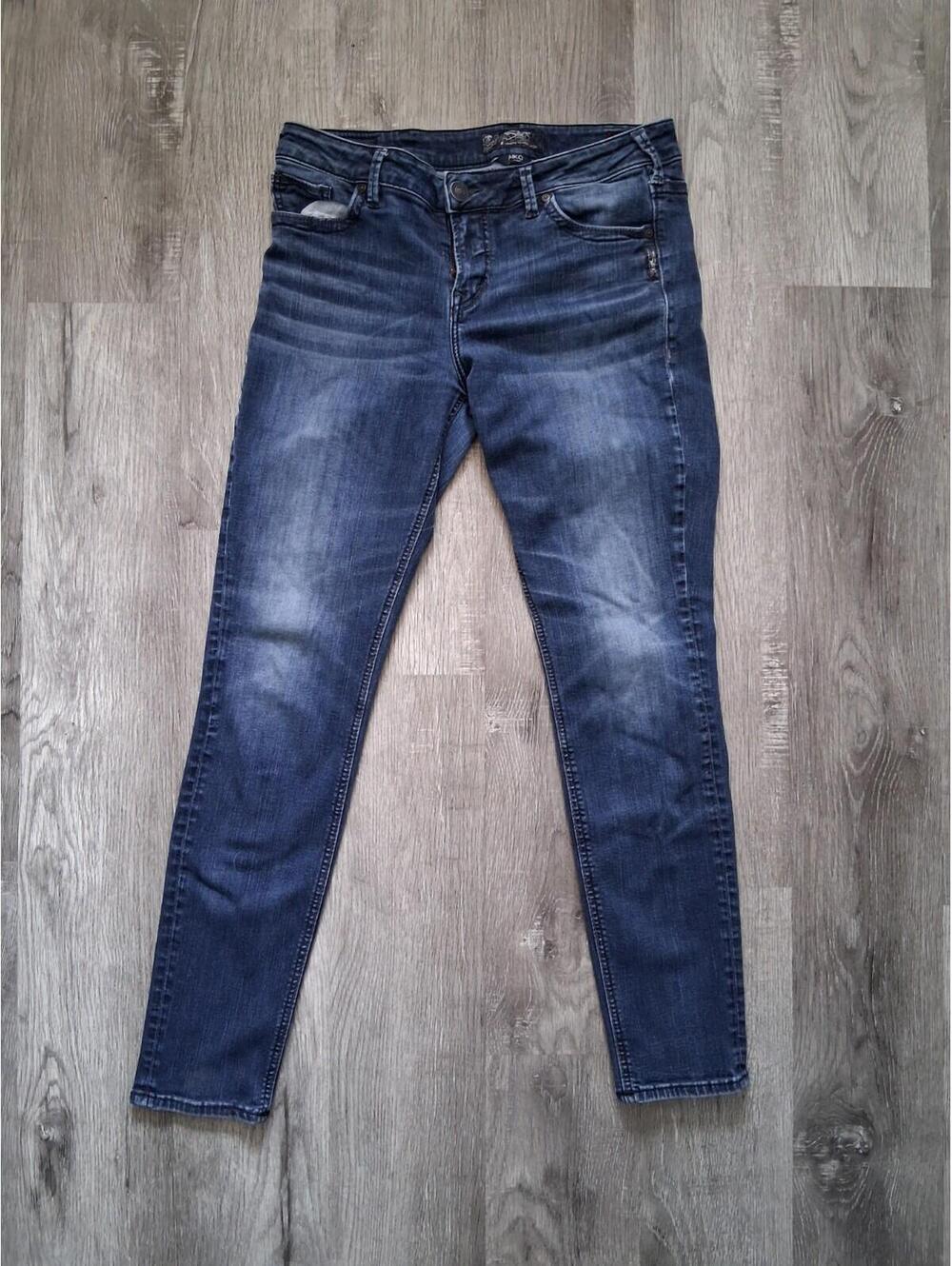 Silver Jeans Aiko Woman's Size 12, 31x28 Mid-Rise Super Skinny Blue Denim Pants
